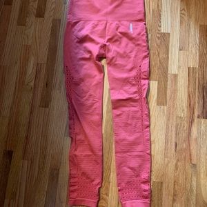 Red gym shark leggings!